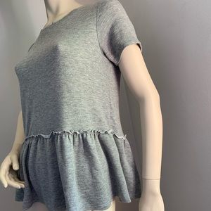 Super soft peplum top